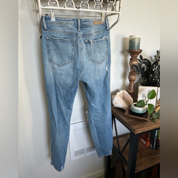 Cello Straight Leg Distressed Jeans Boyfriend Fit - Picture 2 of 7